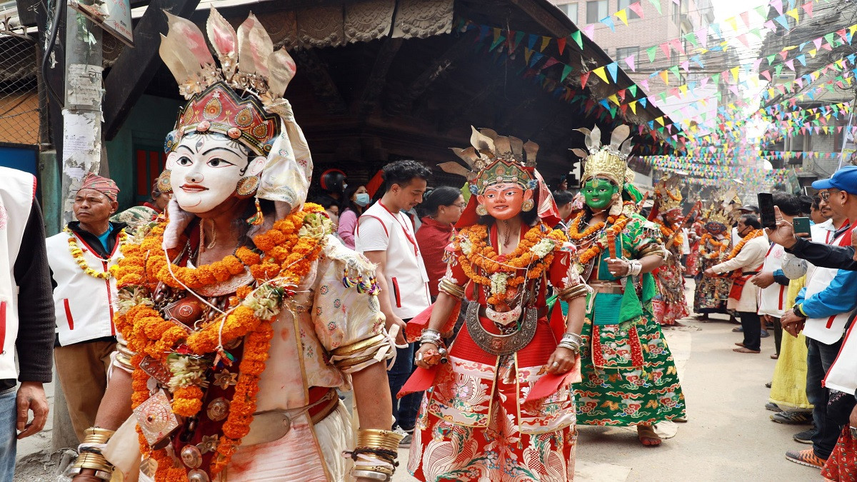 Naradevi’s once in 12-years Jatra in Kathmandu (Photo feature)